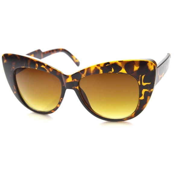 New ☻ Nicole Richie ☻ Butterfly Cat Eye Sunglasses - Picture 2 of 8
